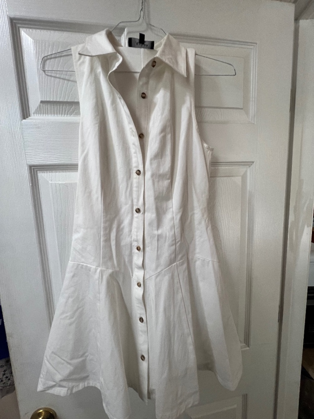 Ladies button down dress